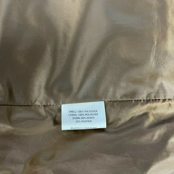 Eileen Fisher‎ Parka Funnel Neck Down Long Sleeve Jacket Pockets Zippers Women M - Picture 10 of 11